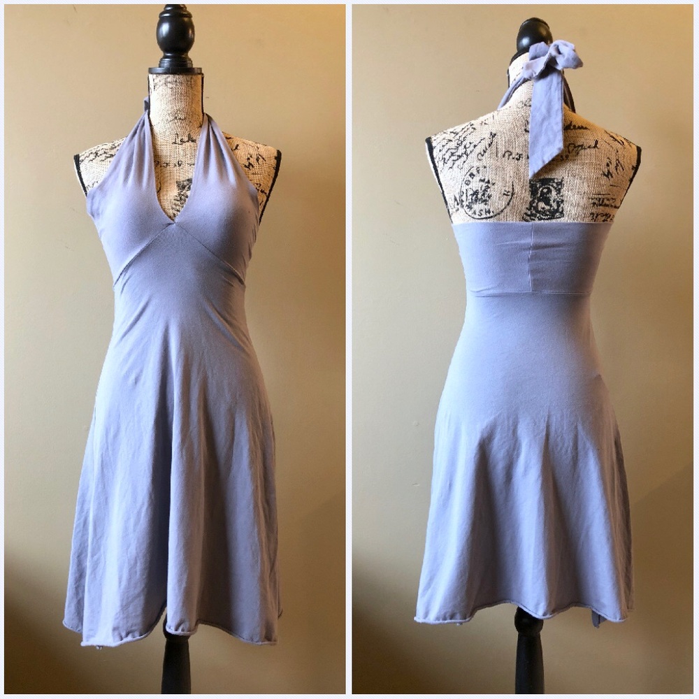 American apparel halter dress